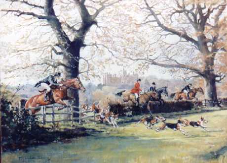 Full Cry from Woolsthorpe by Belvoir