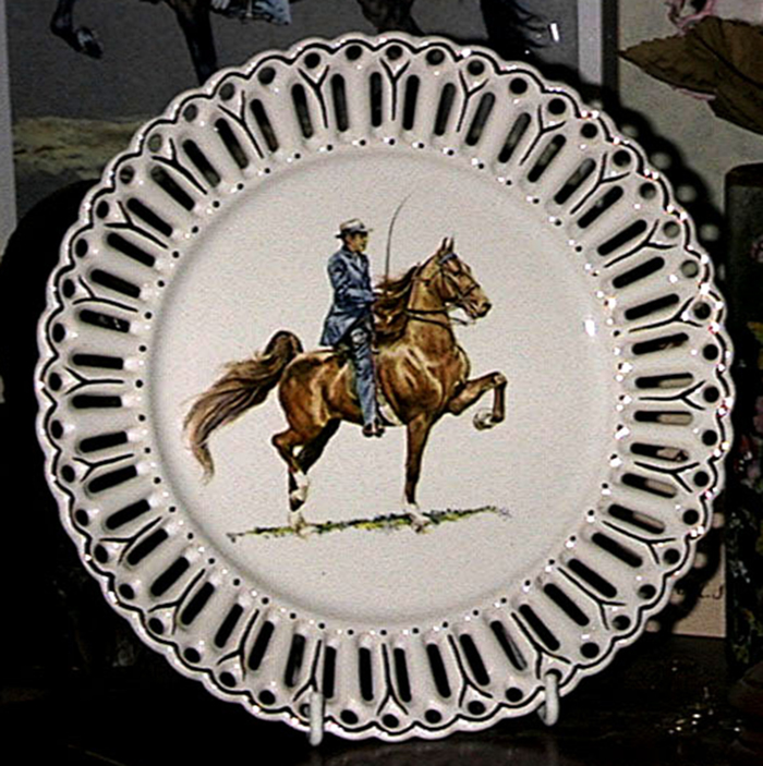 Saddlebred Plate