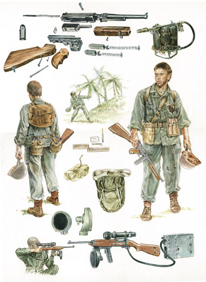 US Infantrymen in the Second World War (1)