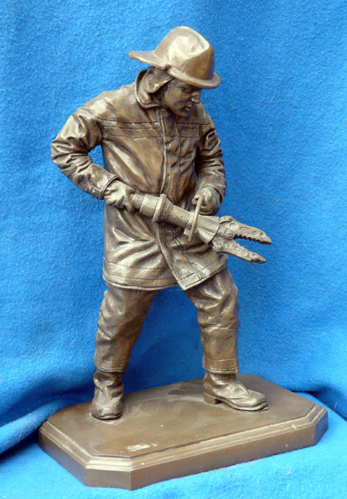 Firefighter and Miniature